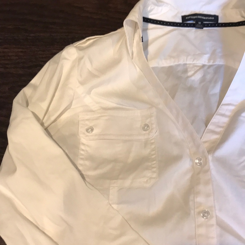 White button up - Picture 2 of 3
